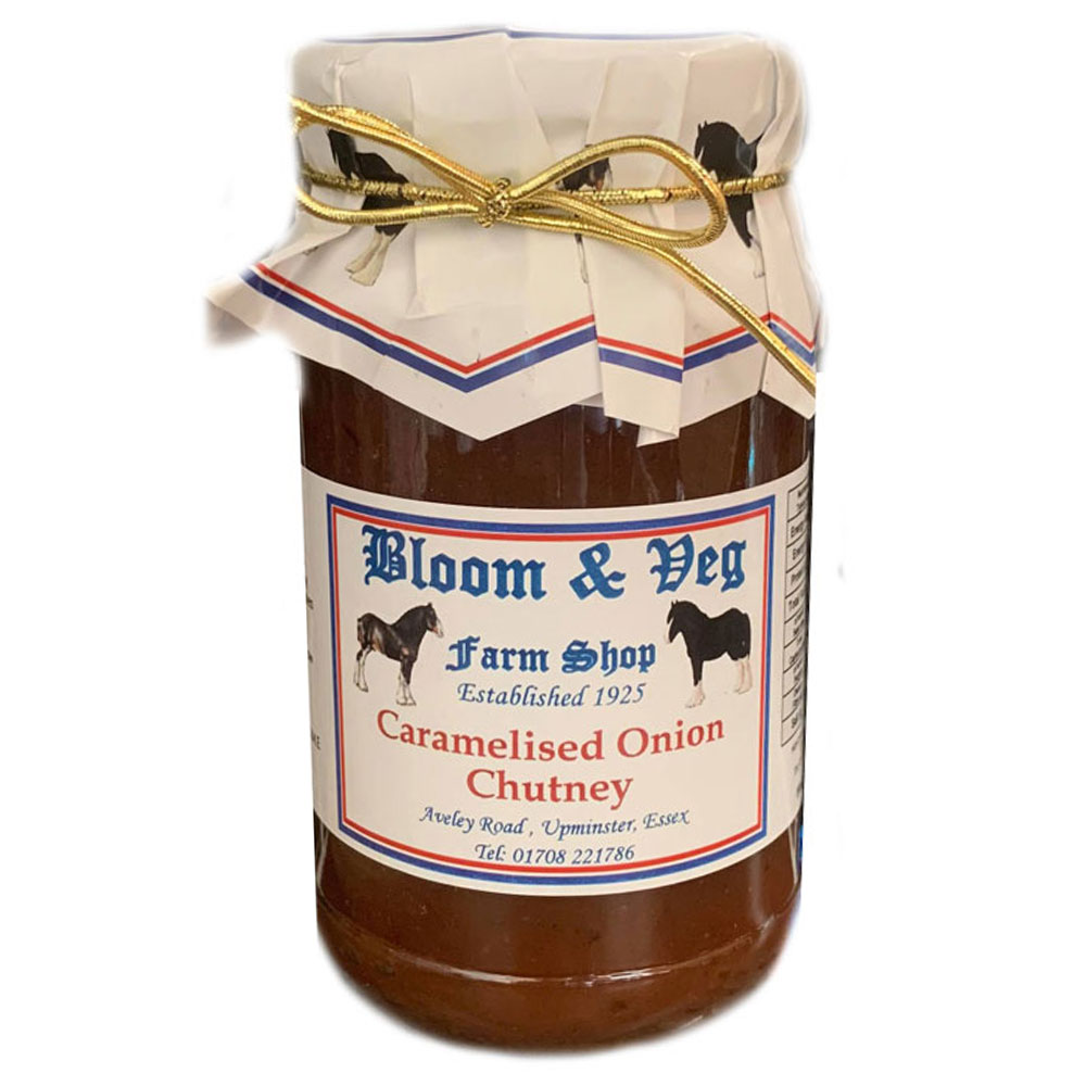 Caramalised Onion Chutney Bloom & Veg