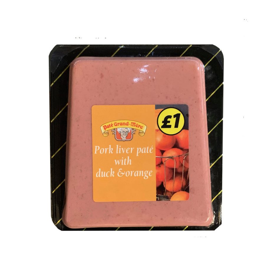 Pork Liver Pâte With Duck & Orange Bloom & Veg