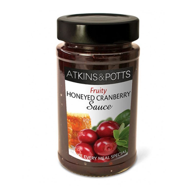 Atkins & Potts Fruit Honeyed Cranberry Sauce Bloom & Veg