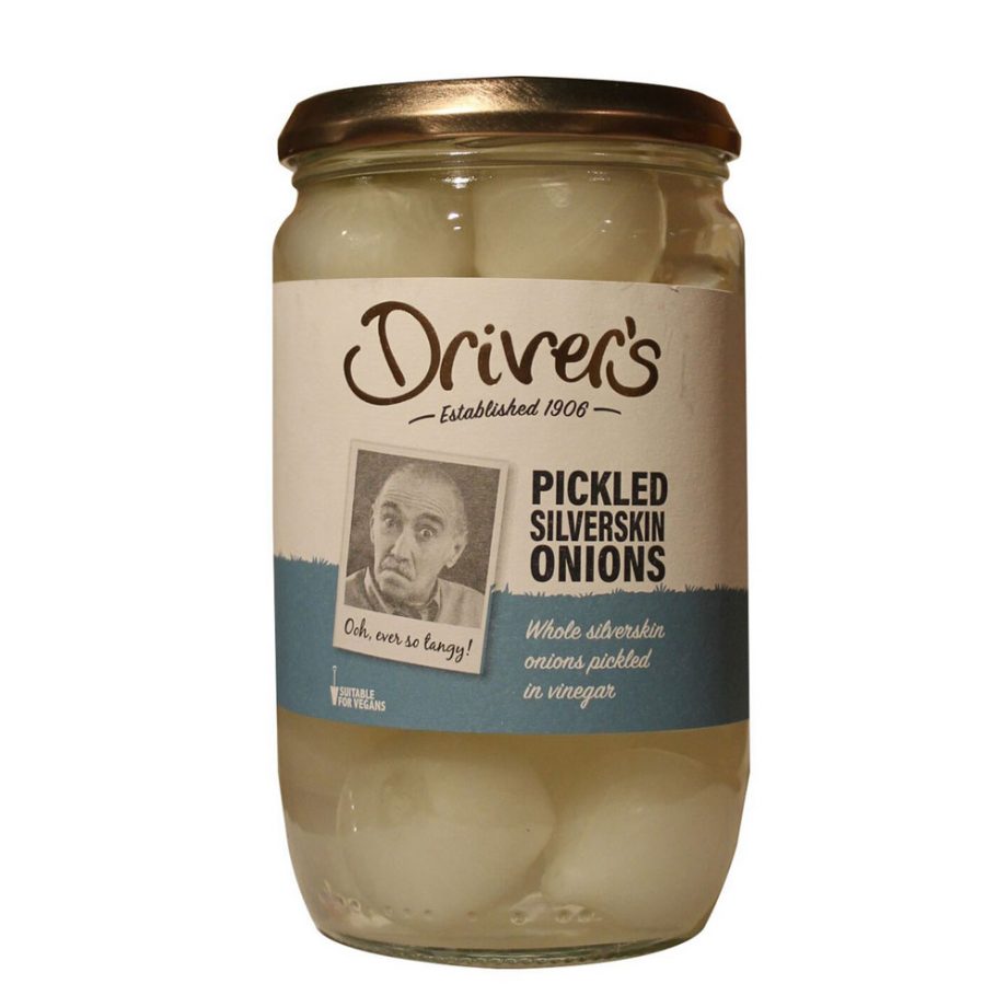 Driver’s Pickled Silverskin Onions Bloom & Veg
